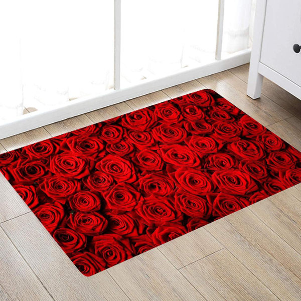 East Urban Home Rose Bath Rug Wayfair